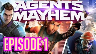 Agents of Mayhem - Operation Spin-Off! (Let's Play Gameplay Commentary) - Part 1