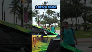 CHAMELEON CYBERTRUCK! South Beach, Miami Beach, FL