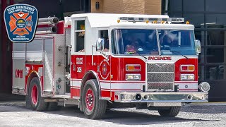 Deux-Montagnes | Fire Department Pumper 205 Leaves Brand-New Station 6 for Non-Emergency Call