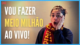 #1 VOU LUCRAR MEIO MILHÃO AO VIVO *day trade na prática*