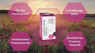 CODE VITAL Vitamin C Immun Komplex | Hochdosiert für das Immunsystem Mit Holunderbeeren-Extrakt