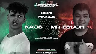 Mr Esuoh vs Kaos | 5v5 Loopstation League | Semi-Finals 2