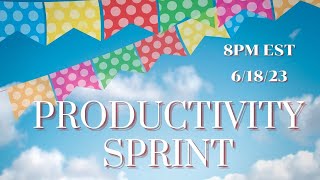 Sunday Productivity Sprints: 6/18