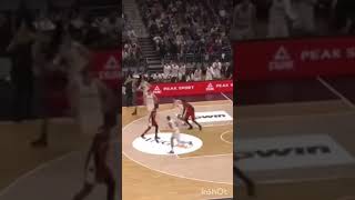 DENNIS SCHRODER TROLLS DILLON BROOKS AFTER DROPPING HIM TO THE FLOOR - GERMANY VS CANADA #shorts