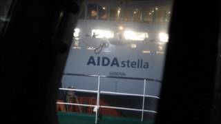 AIDAstella ARRIVAL AT HERAKLION PORT.