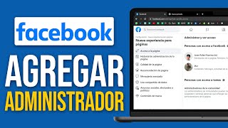 Cómo AGREGAR un ADMINISTRADOR a mi PÁGINA de FACEBOOK (2024)