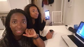 Vlog couple //ma sœur crée sa chaîne//