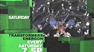 Saturday Video Entertainment System Transformers Energon Promo (very poor quality)