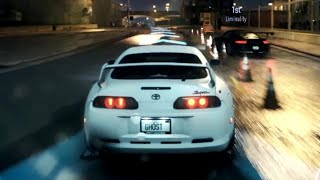 What racing a Porsche in a Supra looked like in 2015