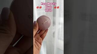 Rare beauty Nearly Apricot Blush 10/10 #rarebeautyreview #selenagomezmakeup @rarebeauty