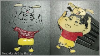 Chinjung Pancake Art - Cartoon Japan