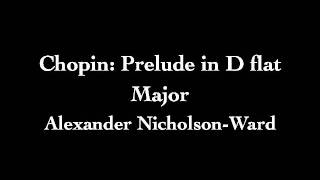 Chopin Prelude in D Flat Major