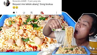 REQUEST KE 11 MUKBANG MIE TEK TEK ABANG ABANG