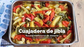 Receta de Cuajadera de jibia, plato tradicional de la Cocina de Almería