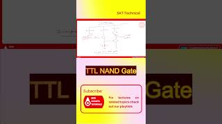 TTL NAND Gate #electronicsengineering #digitalelectronicslectures #dtl #ttl #rtl