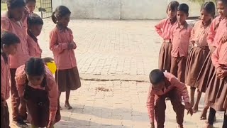 Playing Number Game With Stones⛳#youtube #youtubevideo #schoolactivity #schoolgame #schoollife