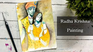 Janmashtami Special | Radha Krishna Painting #janmashtamispecial