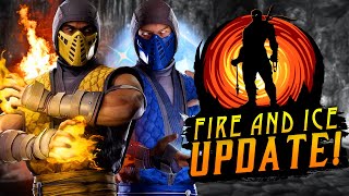 NEW Mortal Kombat "FIRE & ICE" Action Adventure Spin-Off Game Teased?