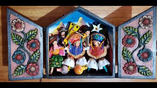 Retablo: "Danzantes de Tijeras" Silvestre Ataucusi