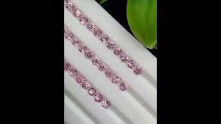 Radiant 6.34 ct Pink Spinel Lot - Calibrated Gems from Tajikistan