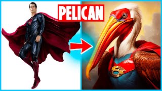 AVENGERS but PELICAN-VENGERS 💥 All Characters | Marvel & DC | SUPERHEROES