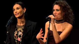 Demi Moore, Coralie Fargeat - The Substance - Paris premiere (Cinémathèque, 5/11/2024)