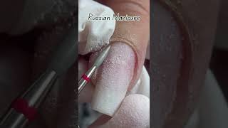 Russian Manicure #nailart #manicure #shortsviral #fypシ