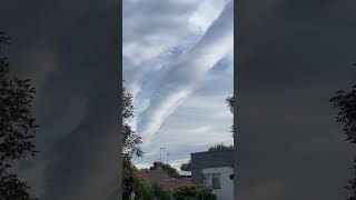 Strange Cloud Today from my home in Sydney - Australia