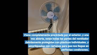 Rowenta Ventilador Silence Extreme + Electrónico VU5870 Ventilador de pie de 5 velocidades altura