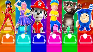 Oddbods Bubbles VS Paw Patrol VS Miraculous Ladybug & Cat Noir VS Talking Tom 🔥 Who Will Win?