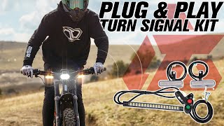 Tusk Plug and Play Turn Signal Kit | Sur-Ron Light Bee X and Segway X160/260