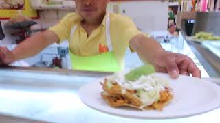 멕시코_시장 타코(Tostadas)_코요아칸(Coyoacán) 시장_2024.0827