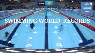 SWIMMING WORLD RECORDS (25) 4×50m medley relay 1:36.22 RUSSIA