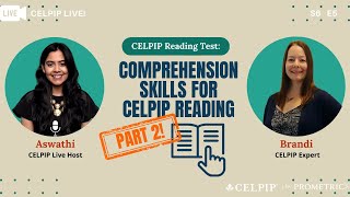 CELPIP Live! Part 2 of Comprehension Skills for CELPIP Reading - S6E5