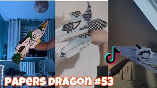 Dragon Puppet TikToks - Paper Dragon TikTok Compilation #53