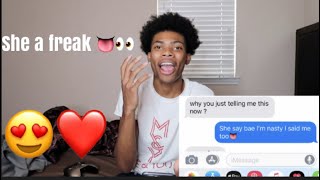 Lyric Prank On Jordan's Sister (SHE WANTS ME)