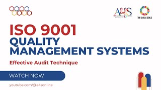 Effective Audit Technique of ISO 9001 - Quality Management Systems