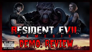 Resident Evil 3 Remake Demo Review And Thought