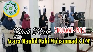 GLADI RESIK...‼ Tampilan Santri Untuk Acara Maulid Nabi Muhammad S.A.W Di PonPes Daarul Ikhlas