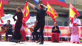 Flamenco ballato e cantato con chitarra