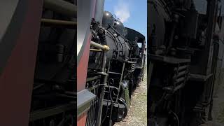 Strasburg Railroad No89 chuffing up to Espenshade Crossing