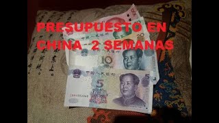 Presupuesto viaje a China 2 semanas por libre. CHINA#3