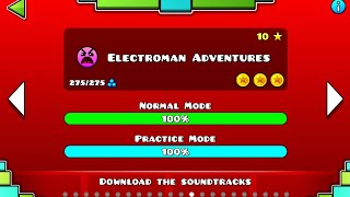 Geometry dash. "Electroman adventures" 100%.