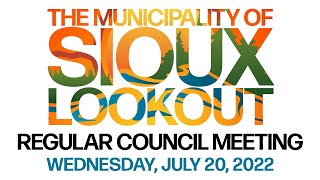 Regular Council Meeting of July 20, 2022