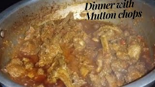 Mutton chops Recipe| Best Meal Recipe|Mutton Chops curry Recipe|Dinner time Recipe #chef #mutton