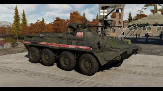 БТР-80А - Рейд по тылам #warthunder