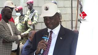 Taban Deng Gai, Vice President of Republic of South Sudan for Infrastructure Cluster speech during t