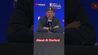 Jason Kidd speaks about Al Harford