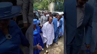 THE MOMENT PST. E. A ADEBOYE AND MUMMY G.O ARRIVES BISHOP OYEDEPO'S BIRTHDAY CELEBRATION