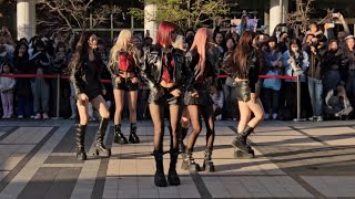 241020 Purple Kiss - On My Bike 'Headway' Spoiler Busking | 퍼플키스 직캠